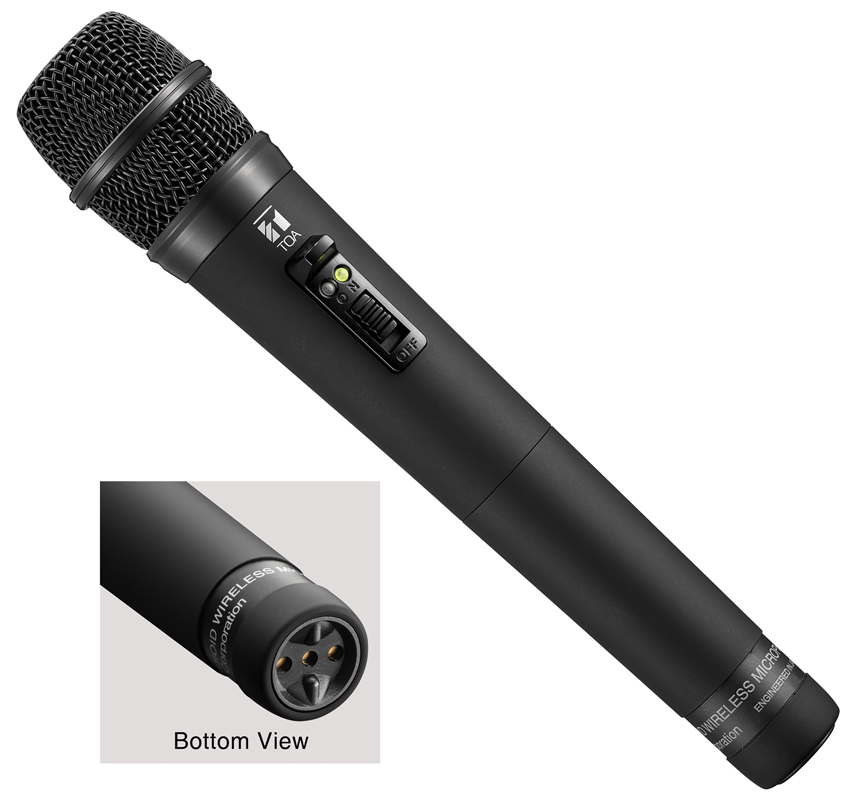 Micro không dây cầm tay UHF: TOA WM-5225