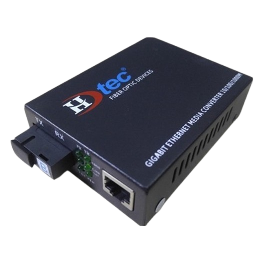 Converter Quang HDtec 1 cổng RJ45 Lan 100 Mbps