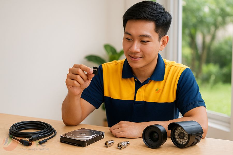Kinh Nghiệm Thay Thế & Lựa Chọn Phụ Kiện Camera Tại Nhà