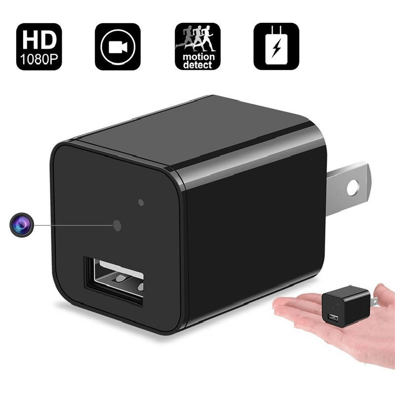 Camera Ngụy Trang Củ sạc Điện thoại IPhone VD005 4K Âm thanh rõ nét