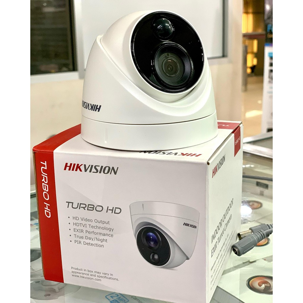 Camera HDTVI PIR 2MP Hikvision DS-2CE71D0T-PIRL(3.6mm)