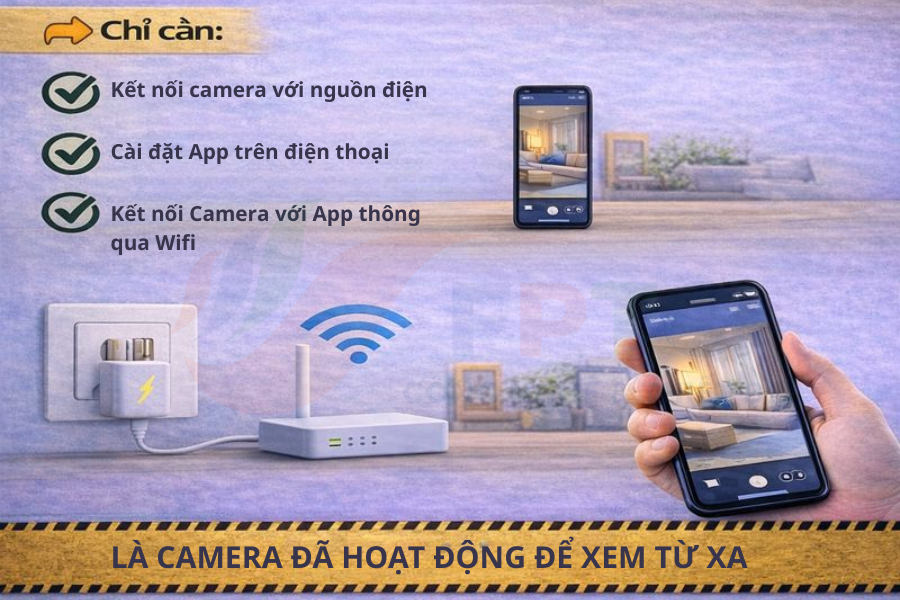 Camera Wifi Trong Nhà Hoạt Động Như Thế Nào? Giải Thích Dễ Hiểu