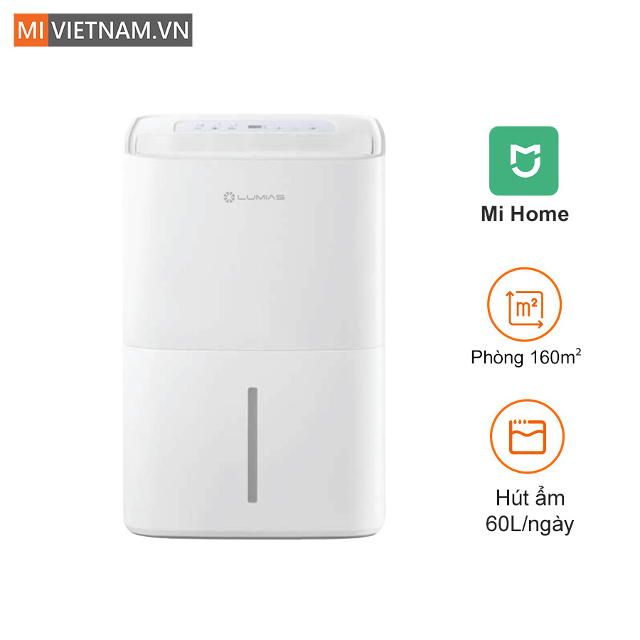 Máy hút ẩm kiêm lọc không khí Lumias D6S-60L (60 lít/ngày)