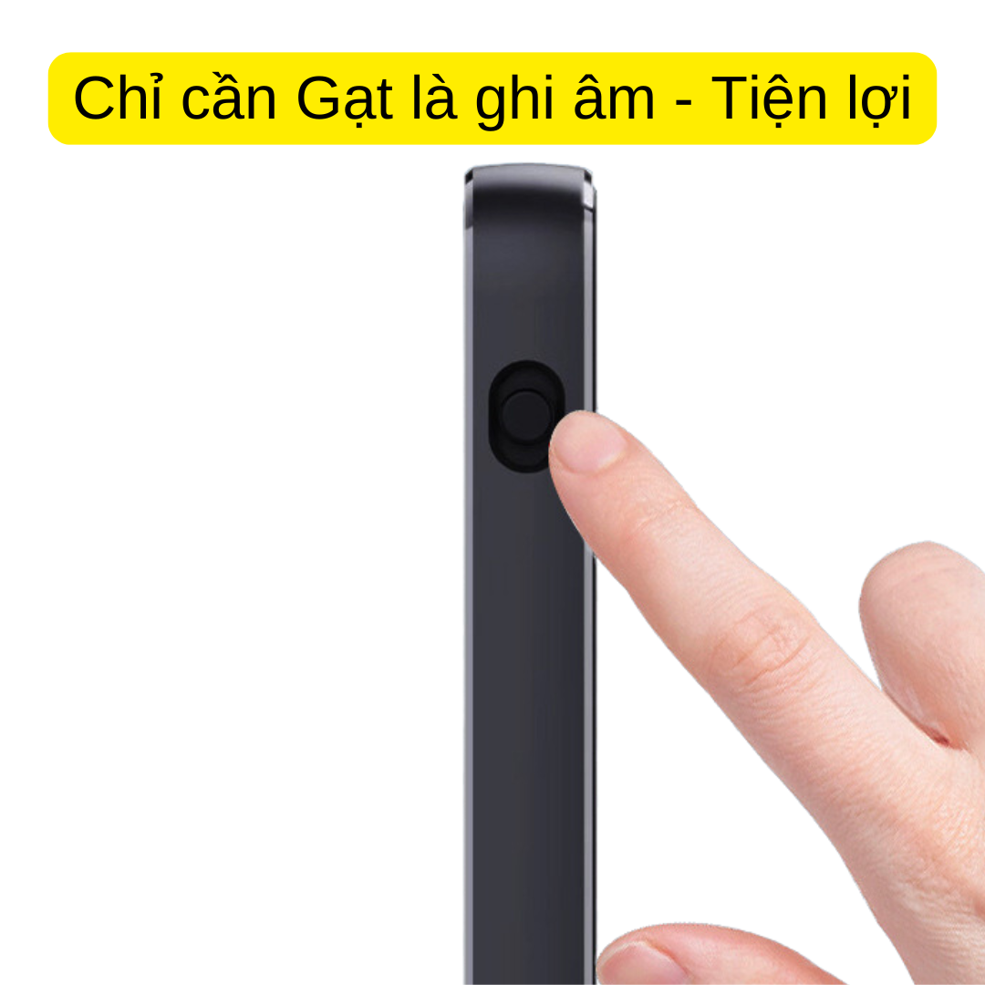 Máy Ghi Âm Chuyên Nghiệp RV18 Mrobo: Ghi âm 30h - Lọc âm DPS - Siêu mỏng 7mm