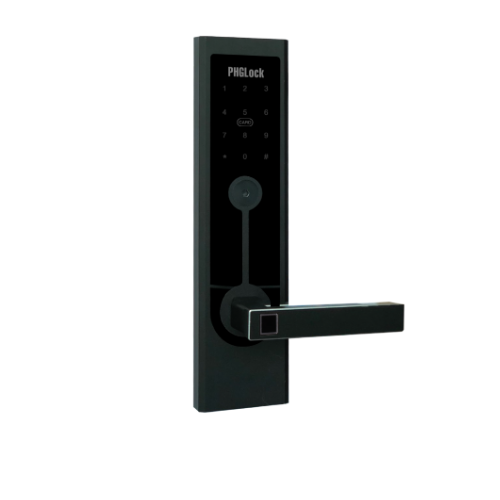 Khóa vân tay cho chung cư, nhà phố PHGLOCK FP8131 (Đen)