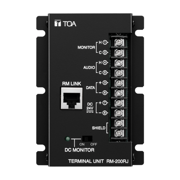 Pannel đấu nối Micro chọn vùng từ xa: TOA RM-200RJ