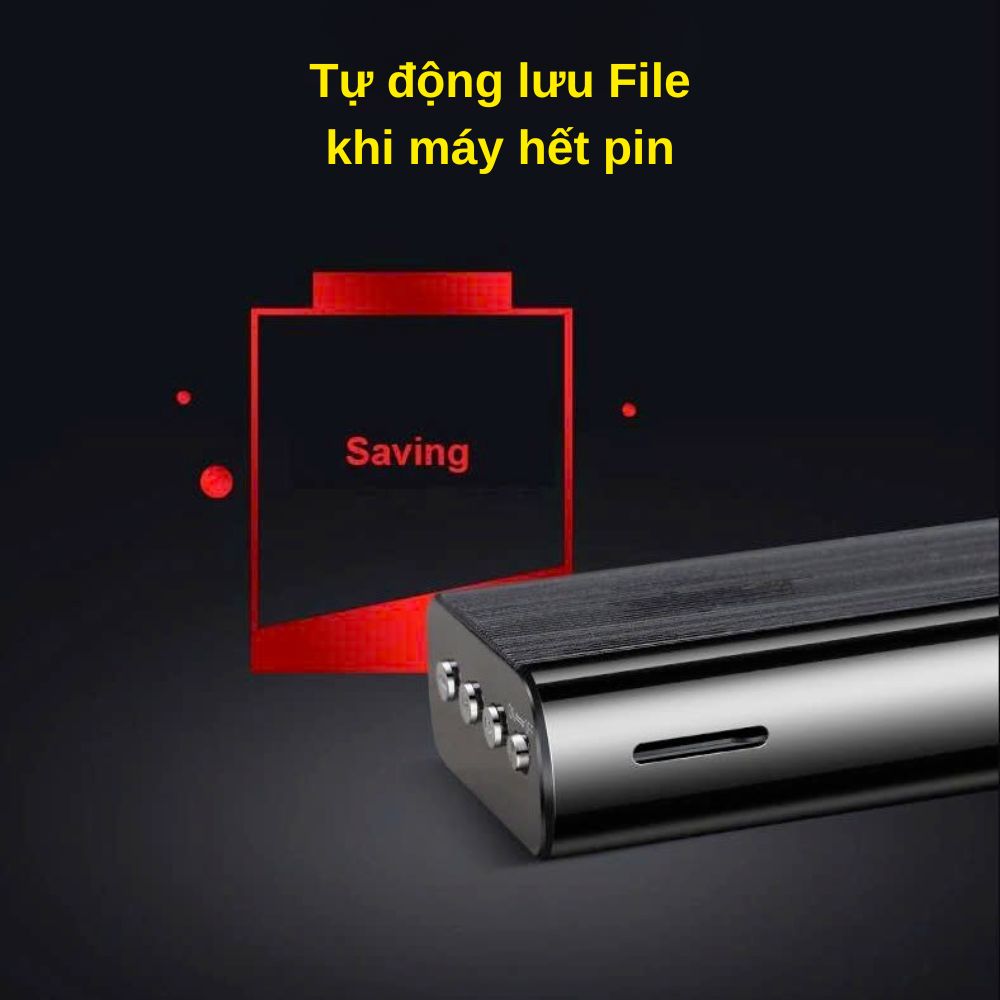 Máy ghi âm M18 – Ghi Âm 260 Giờ Liên Tục, Chống Ồn, Dễ Dùng Một Chạm