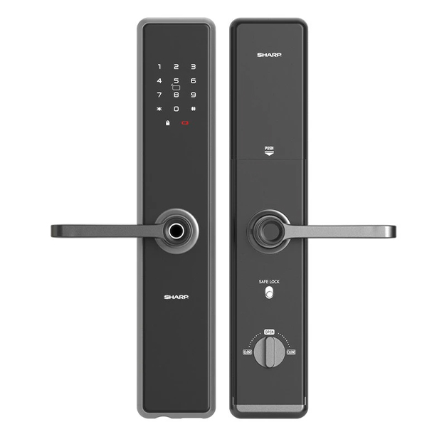 Khóa cửa vân tay mã số Sharp A1-B