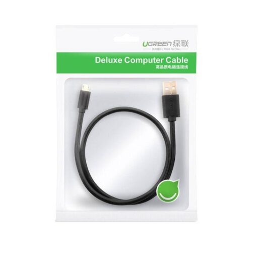 Cáp sạc nhanh Micro USB hỗ trợ sạc nhanh truyền dữ liệu Ugreen US289 60134 Dài 0.25m