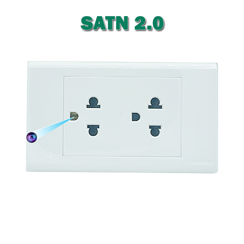 Camera Ngụy Trang Ổ điện âm tường Sino Full HD âm thanh