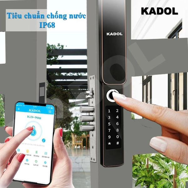 Khóa vân tay cửa cổng Kadol KD-TT300