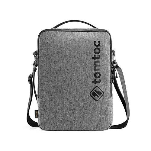 TÚI TOMTOC (USA) H14 URBAN CODURA SHOULDER BAGS FOR LAPTOP, MACBOOK Màu Xám