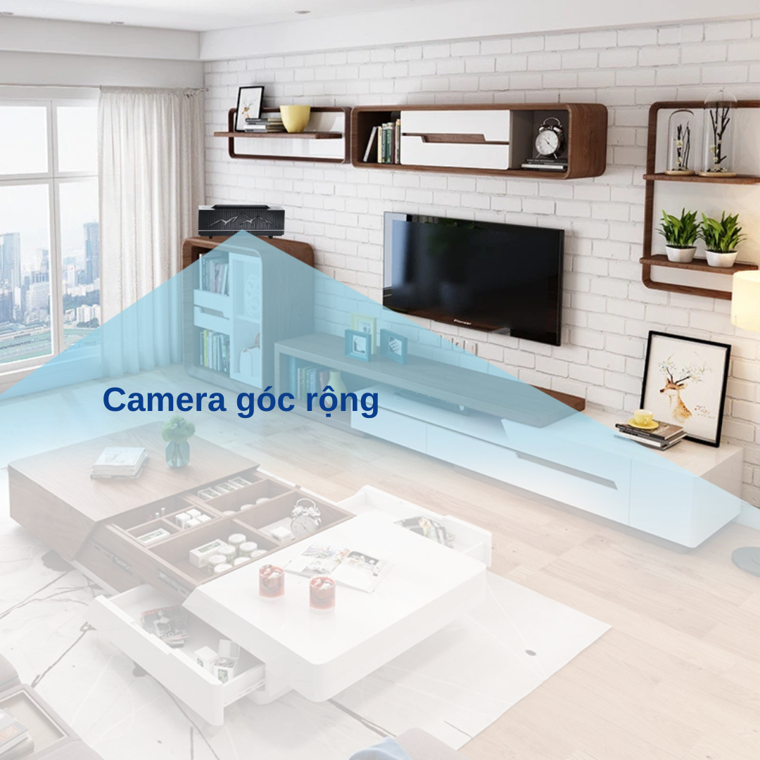 Camera Đèn Ngủ Kèm Xông Tinh Dầu B6X - Hình Ảnh 4K - Phát Hiện Chuyển Động