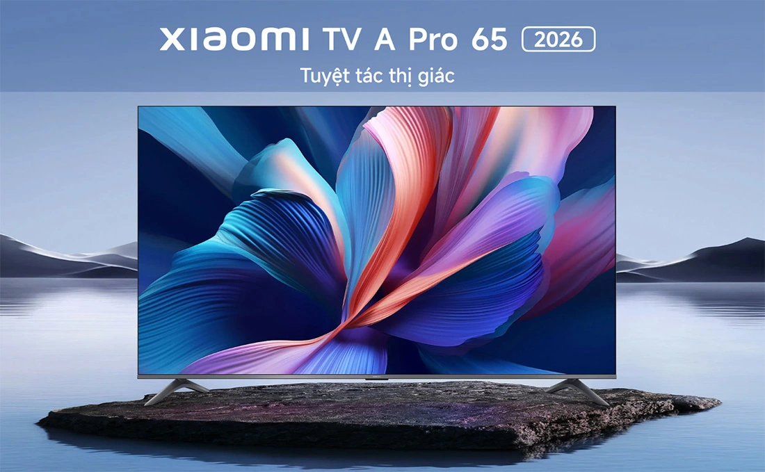 Google Tivi Xiaomi TV A Pro 65 inch 2026 QLED 4K L65MB-APSEA (chính Hãng)