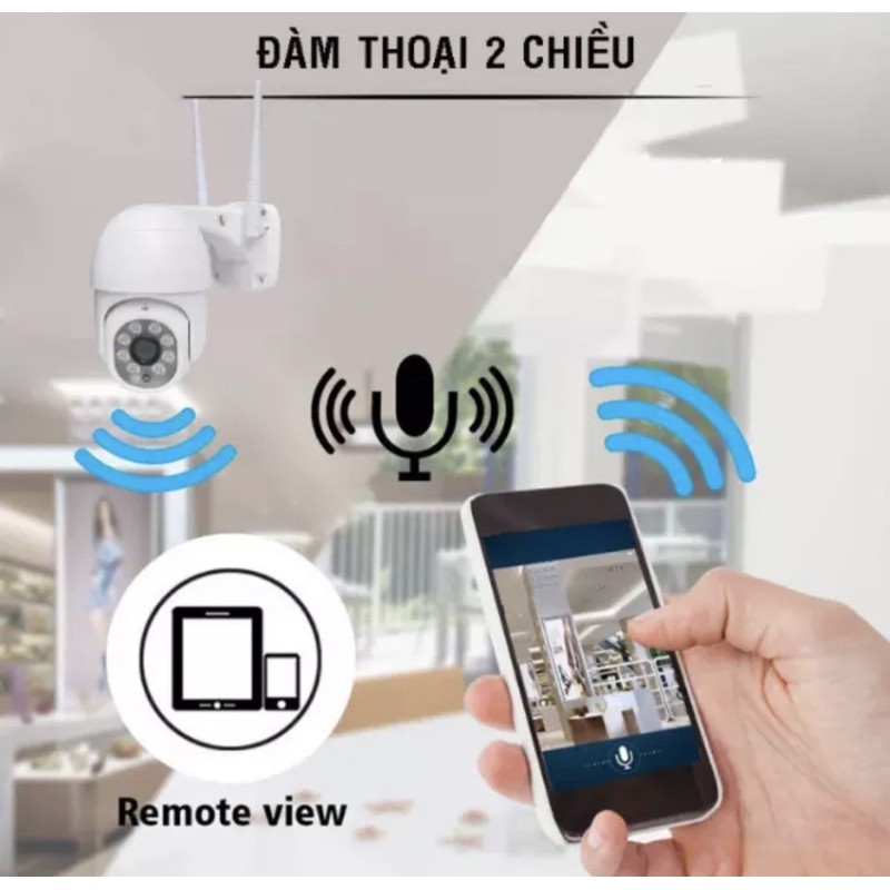 Camera wifi ngoài trời CareCam 23HS200 2.0MP full HD