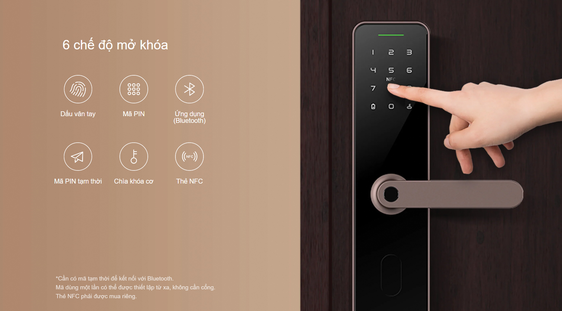 Khóa cửa thông minh xiaomi Lockin X1