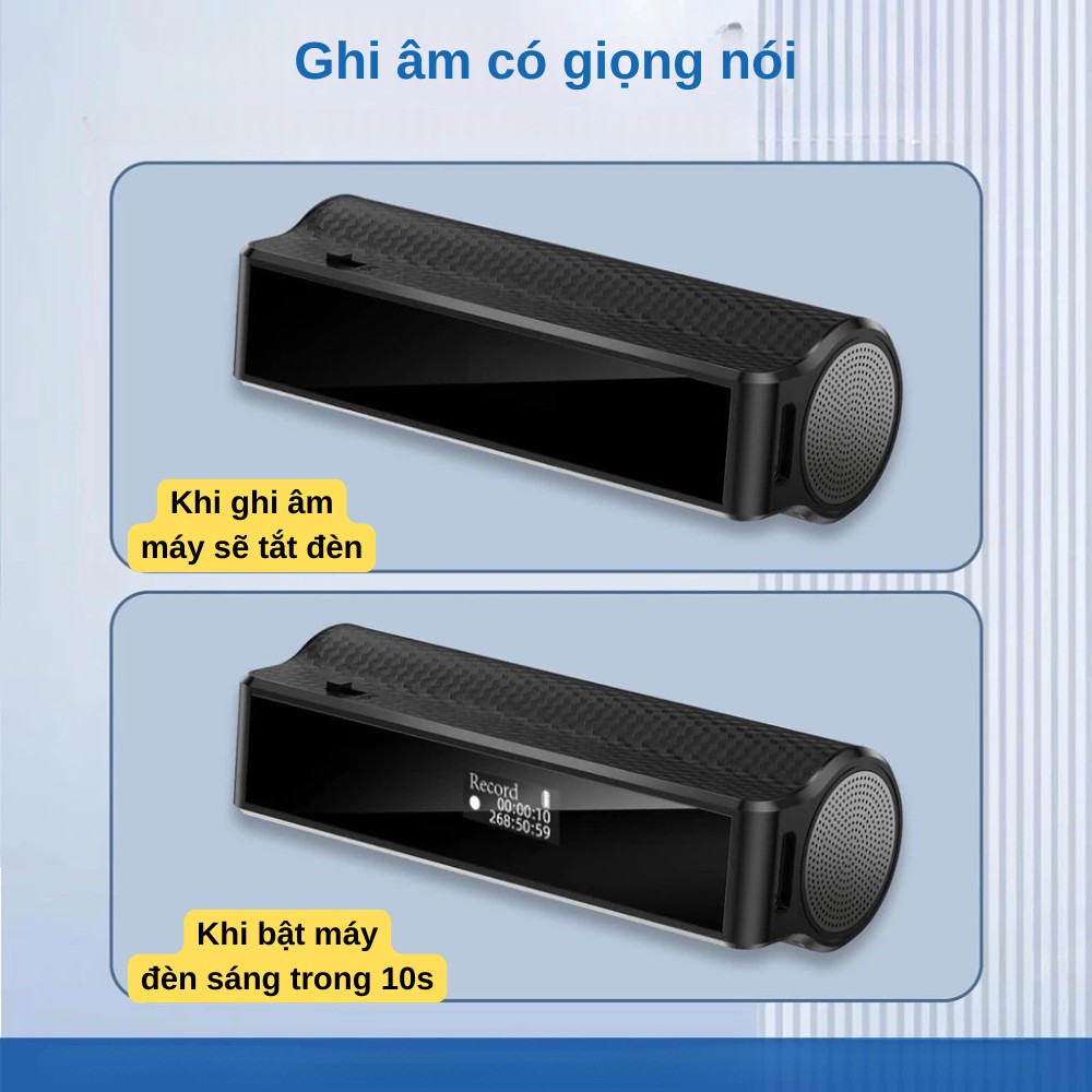 Bút ghi âm PQ8 từ tính Mạnh - Ghi âm rõ nét, lọc nhiễu âm Tốt