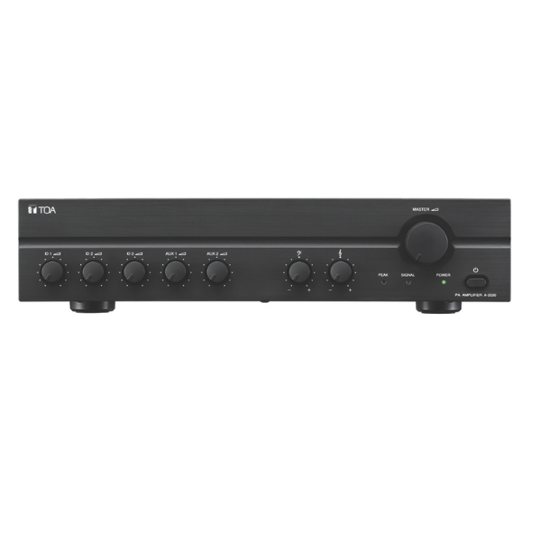Tăng âm liền mixer công suất 120W: TOA A-2120