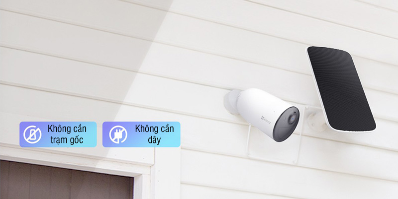  Bảo vệ camera an ninh ngoài trời chạy bằng pin