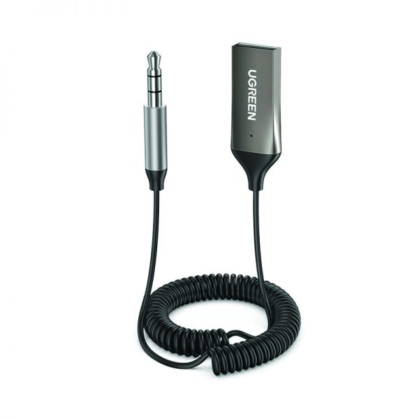 Bộ thu Bluetooth 5.0 UGREEN CM309 70601 Tích hợp mic đàm thoại trên ô tô