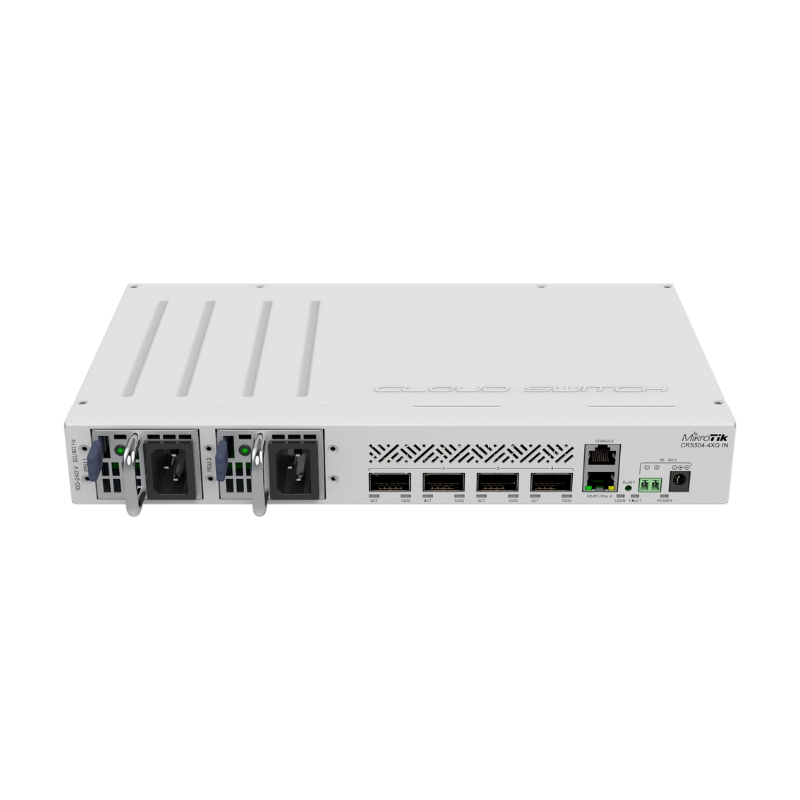 Thiết bị chuyển mạch Mikrotik CRS504-4XQ-IN