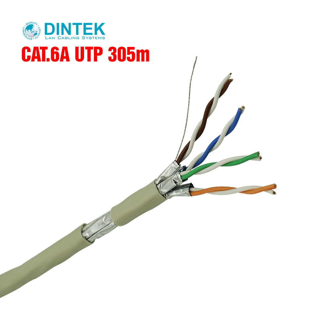 Cáp mạng Dintek CAT.6A UTP 305m (1101-06009)