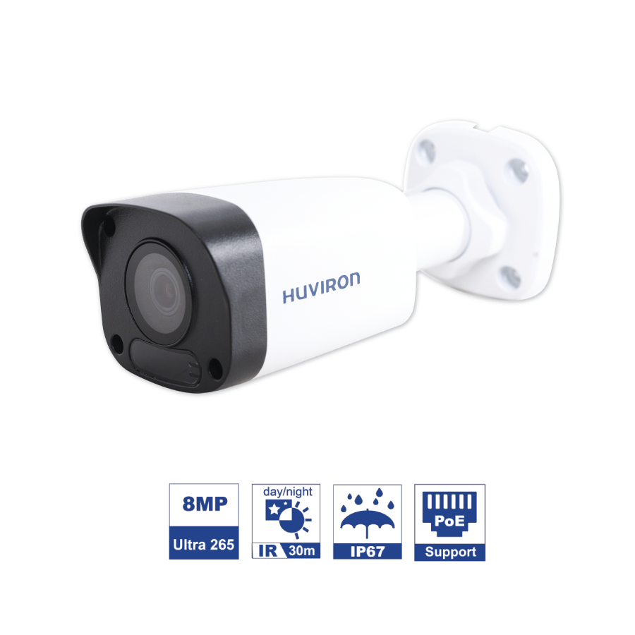 Camera IP hồng ngoại 8.0 Megapixel HUVIRON HU-NP843/I3E