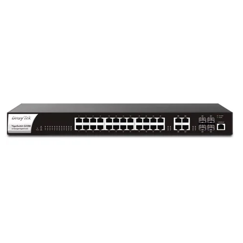 Switch PoE 24 cổng Draytek VigorSwitch P1282