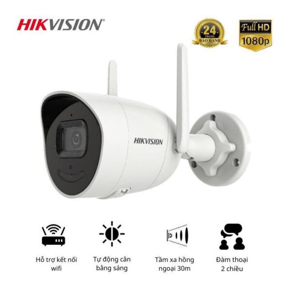 Camera IP Wifi 2MP Hikvision DS-2CV2021G2-IDW