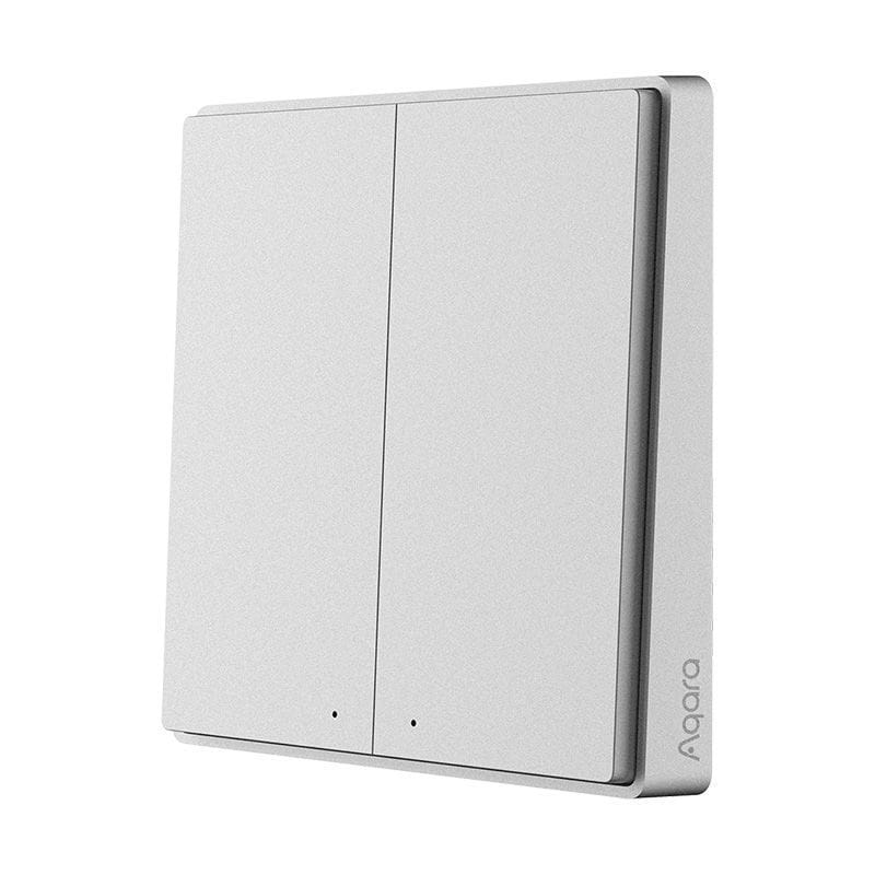 Mặt công tắc Aqara D1 chính hãng Màu Xám 2 Nút
