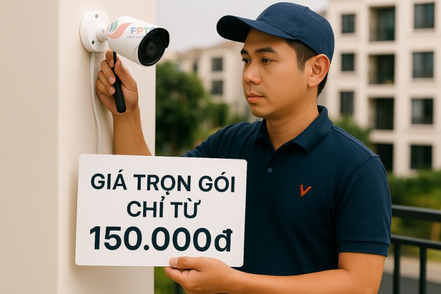 Thợ Lắp Camera Tại Hà Nội – Có Mặt Sau 1 Giờ, Giá Trọn Gói Chỉ Từ 150.000đ