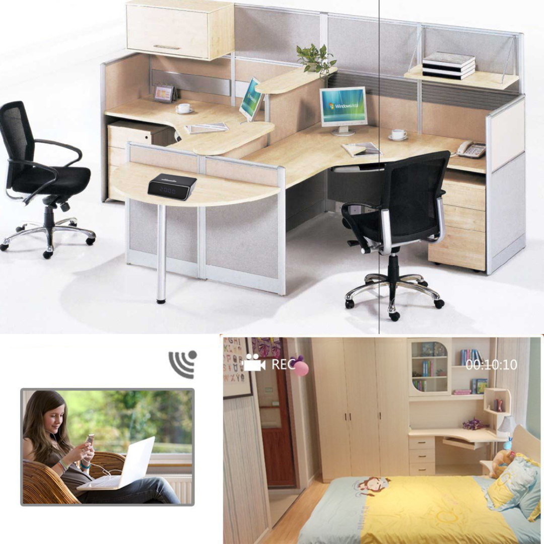 Đồng hồ ngụy trang W3I độ phân giải 4K - Xem online từ xa - Phát hiện chuyển động