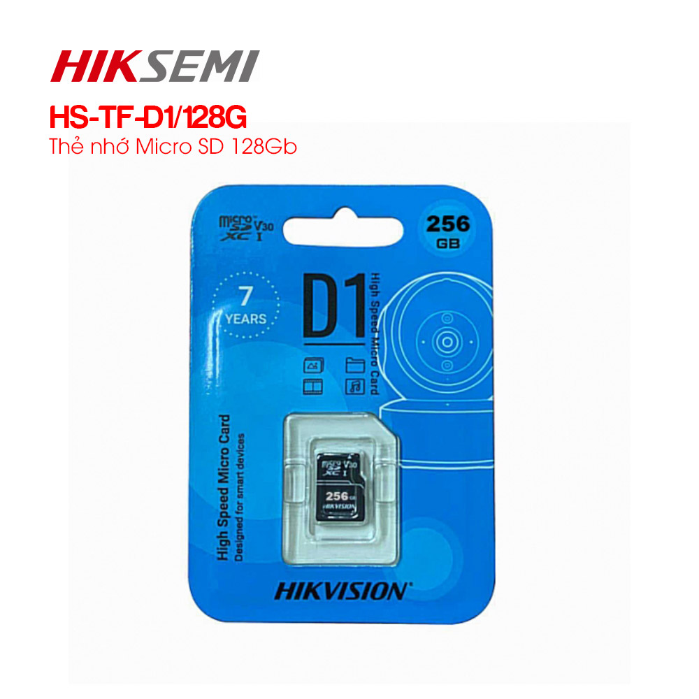 Thẻ nhớ Micro SD 256Gb HIKSEMI HS-TF-D1/256G