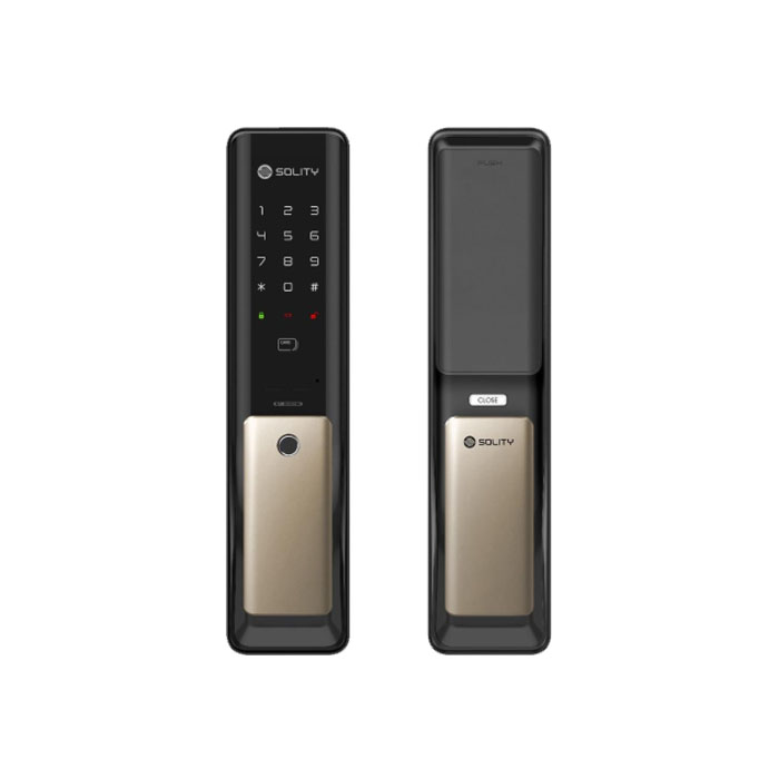 Khóa cửa điện tử vân tay Solity GP-6000BK