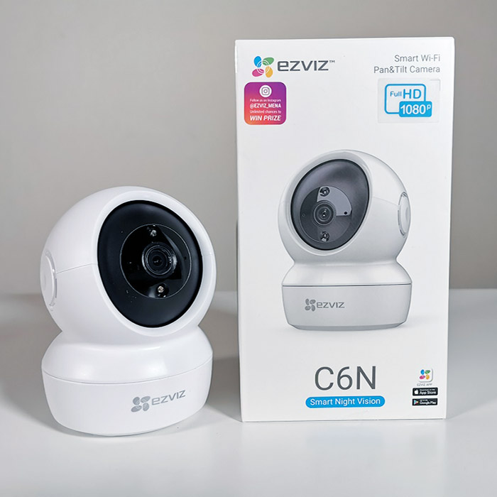 Trọn Bộ Camera Wifi thông minh 360 độ EZVIZ C6N FHD TF128 Âm Thanh 2 chiều