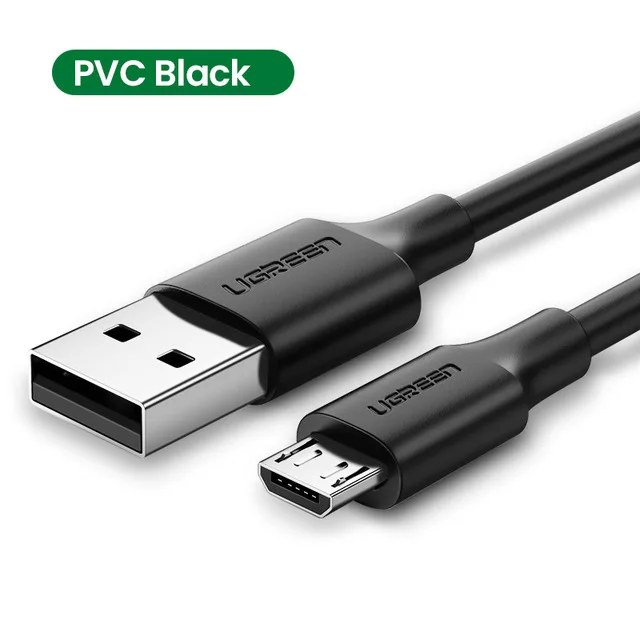 Cáp sạc nhanh Micro USB hỗ trợ sạc nhanh truyền dữ liệu Ugreen US289 60134 Dài 0.25m