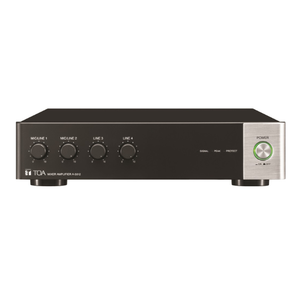 Tăng âm số liền mixer 120W: TOA A-5012