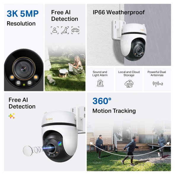 Camera Wifi 5MP TP-Link Tapo C530WS