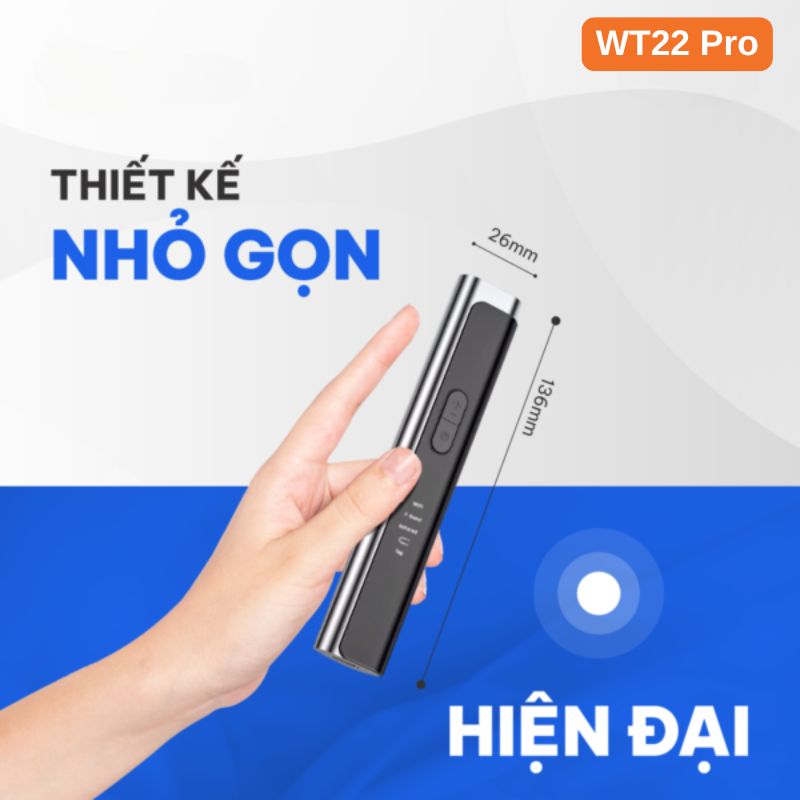 Thiết Bị Dò Máy Nghe lén, GPS, Camera ẩn… WT22 Pro