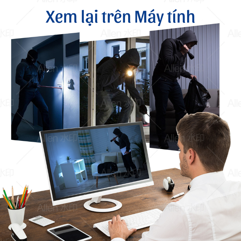 Camera USB - UP1 Độ phân giải Full HD - Âm thanh rõ nét - Tích hợp bộ nhớ 64GB