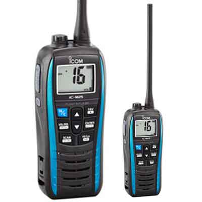 Máy bộ đàm cầm tay hàng hải Icom IC-M25