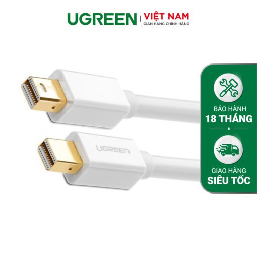Dây cáp chuyển đổi mini DisplayPort đực sang mini DisplayPort đực UGREEN MD111 10429