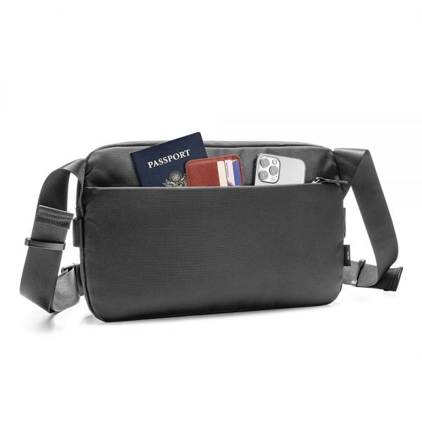 TÚI ĐEO CHÉO TOMTOC (USA) URBAN CODURA SLING BAG TRAVEL & WORK 11-INCH H02-B04D01