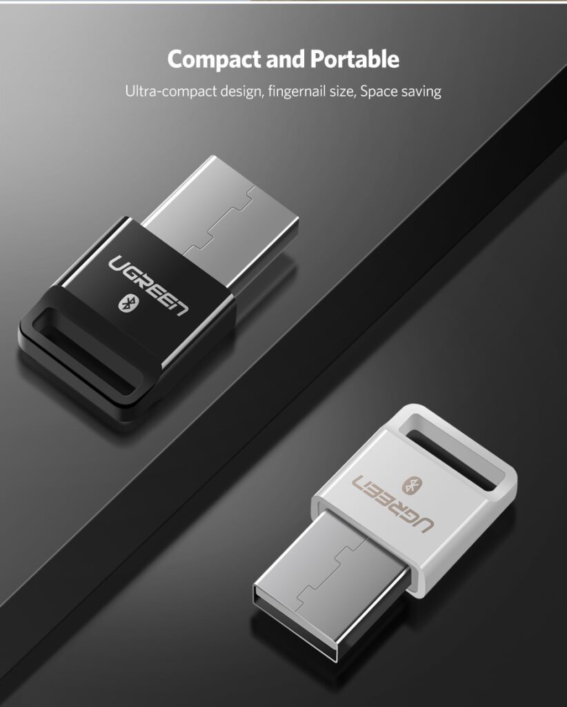 USB Bluetooth Ugreen US192 30443 hỗ trợ Qualcomm® aptX™ Màu Trắng