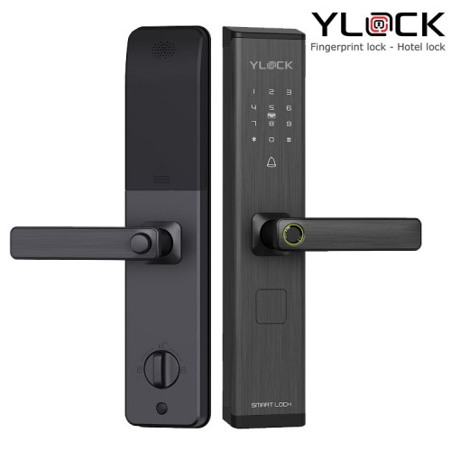 Khóa cửa điện tử YLOCK YL-8882 (Vân tay, Thẻ từ, Mật mã)