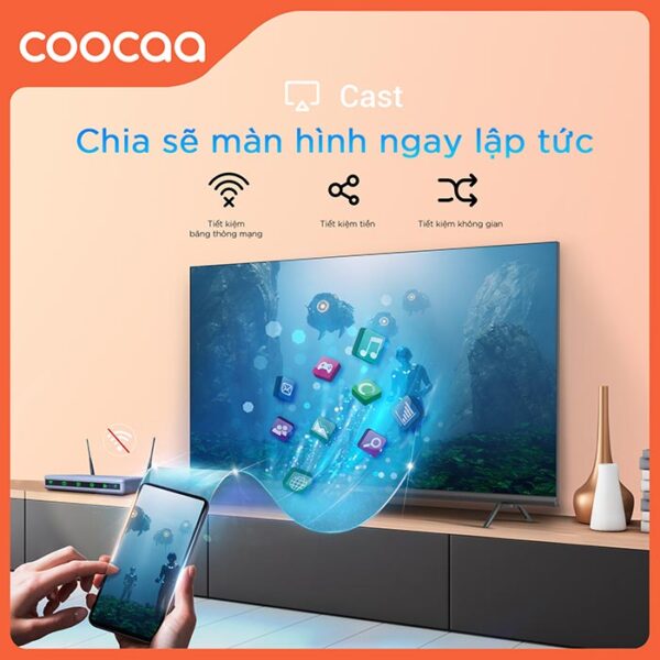 Smart TV 43 inch Coocaa 43S3U