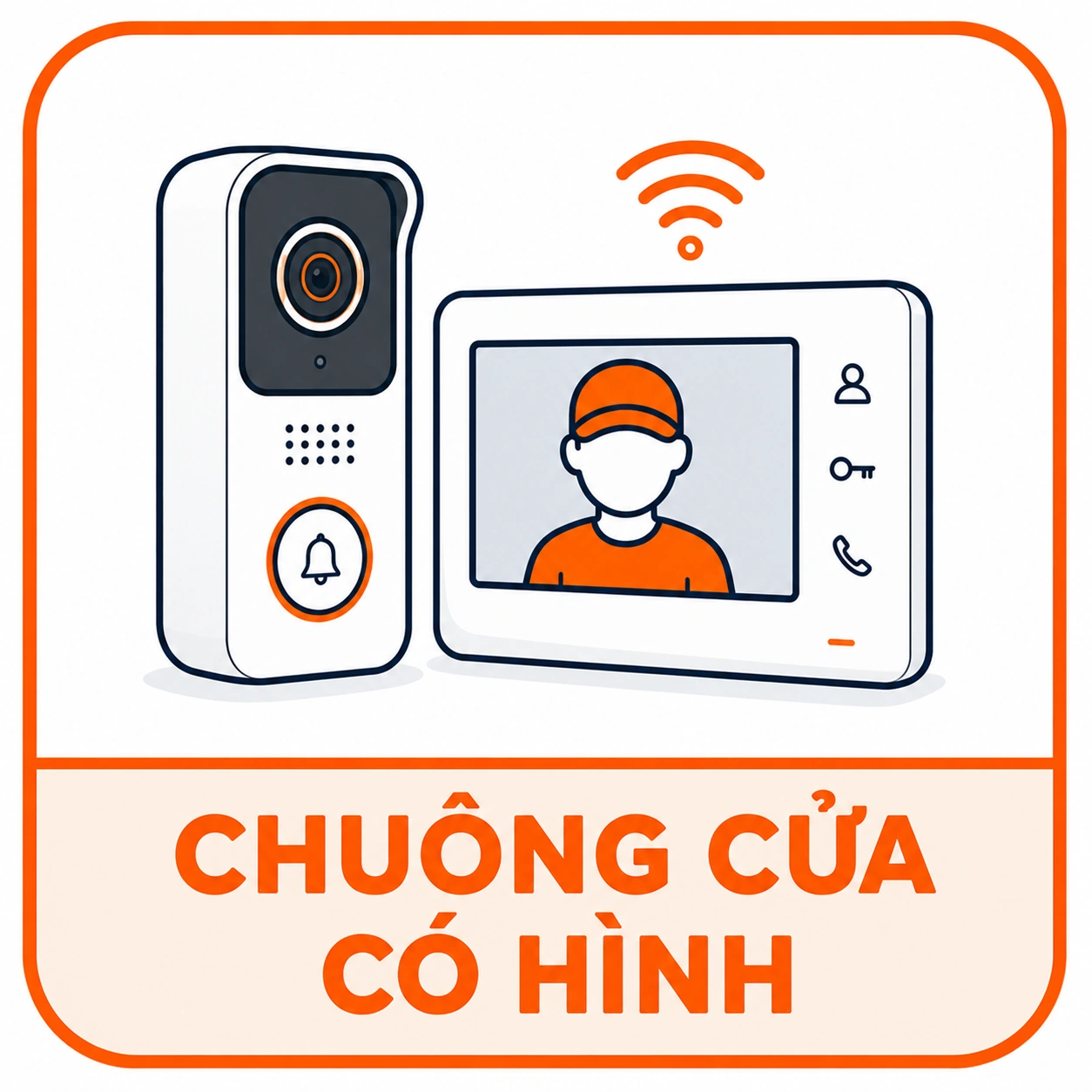 Chuông cửa màn hình