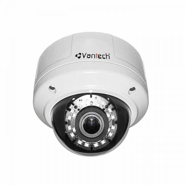 Camera HDTVI Dome 2MP Vantech VP-3300ZT