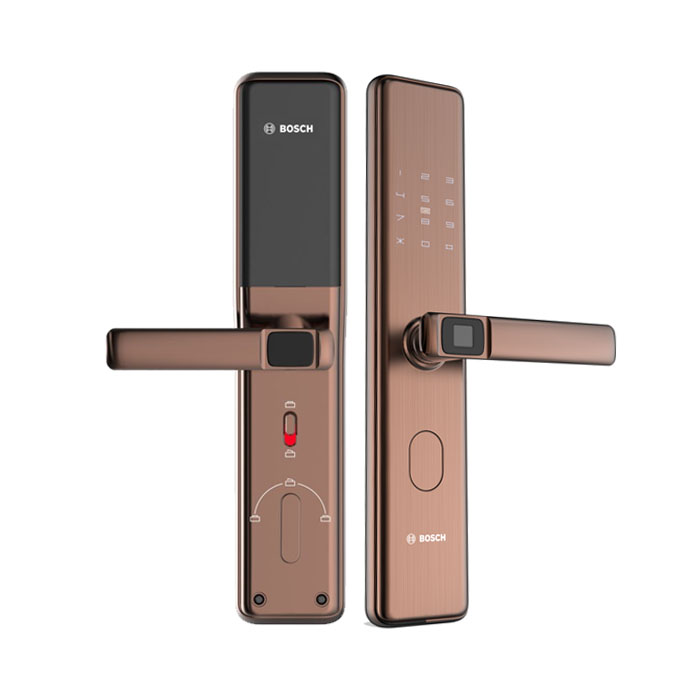 Khóa cửa vân tay cao cấp Bosch ID 30B (Màu Đồng)