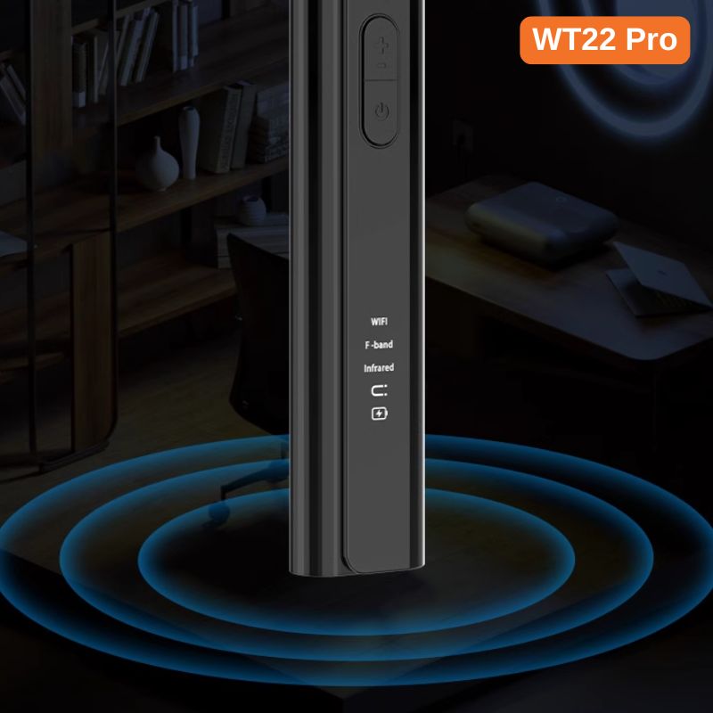 Thiết Bị Dò Máy Nghe lén, GPS, Camera ẩn… WT22 Pro